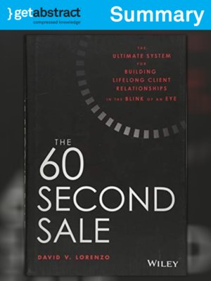 cover image of The 60 Second Sale (Summary)